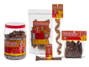 Rancheros - Rollitos de carne deshidratada para perros