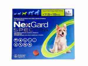 Nexgard Spectra para perros de 7.5 a 15 Kg